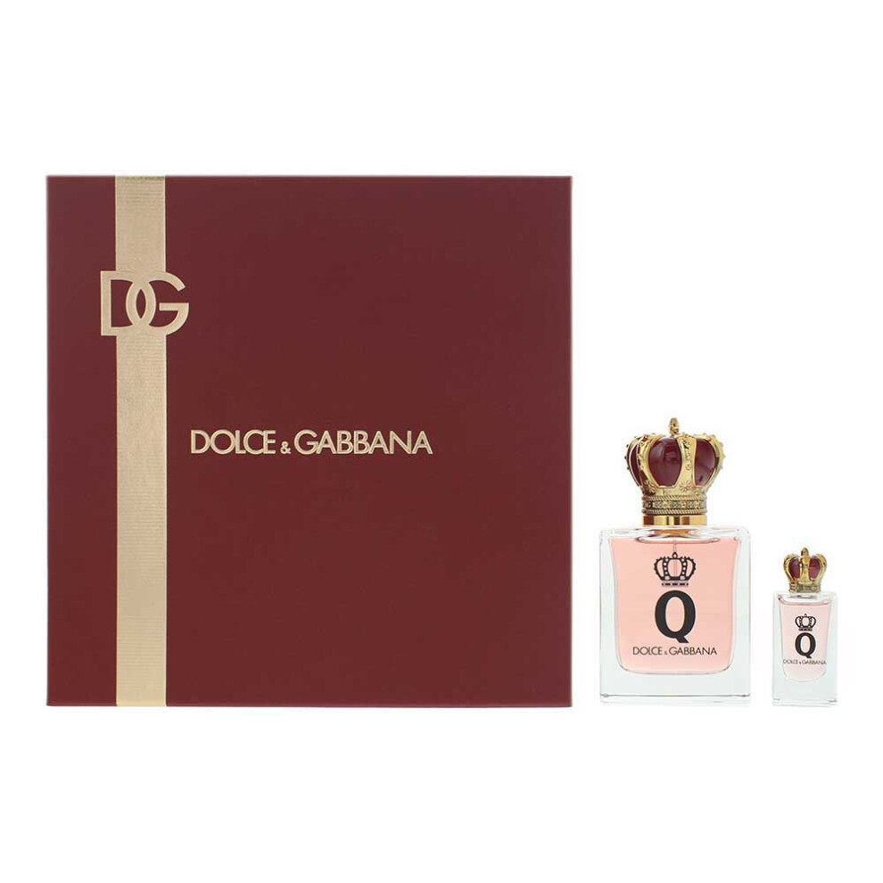 Dolce & Gabbana Q 2 Piece Gift Set: Edp 50Ml - Edp 5Ml For Women