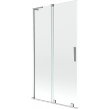 Mexen Velar L paravan de baie 2-din-uși culisante 100 x 150 cm, transparent, crom - 896-100-003-01-01