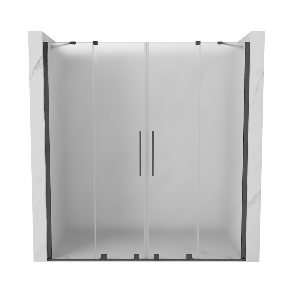 Mexen Velar Duo Posuvné Sprchové DveřE 170 Cm, Matné, Gun Gray KartáčOvané - 871-170-000-32-66-image