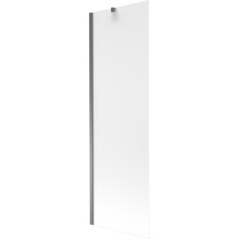 Mexen Next vanová zástěna 1-křídlová 60 x 150 cm, matné sklo, gun metal - 895-060-000-00-30-95