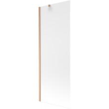 Mexen Next paravan de baie cu 1 canat 70 x 150 cm, înghețat, cupru periat - 895-070-000-00-30-65