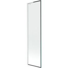 Mexen Next L paravan de baie 1-canat 50 x 150 cm, model negru, alb - 895-050-000-03-70-20