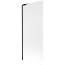 Mexen Next L vanová zástěna 1-dílná 80 x 150 cm, matná, černá - 895-080-000-03-30-70