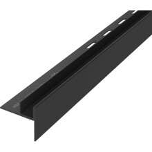 Mexen Line-B Gefälleleiste für Glas 180 cm rechts, schwarz - 187004180R