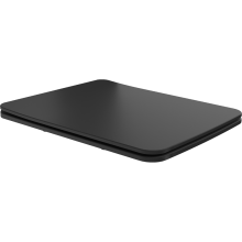 Mexen Vera langsam absenkender Slim Sitz, Duroplast, Schwarz Matt - 39164085