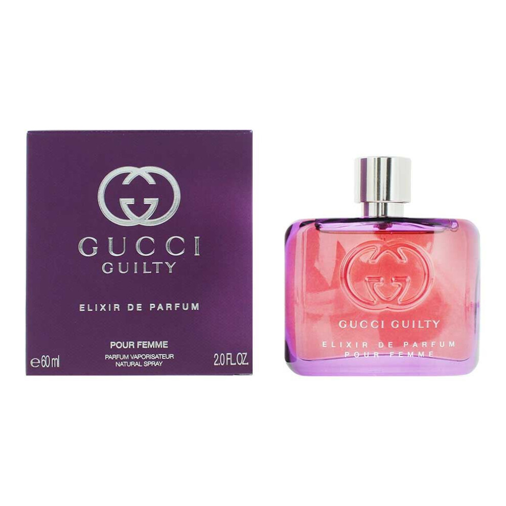 Gucci Women's Guilty Pour Femme Elixir De Parfum 60Ml For