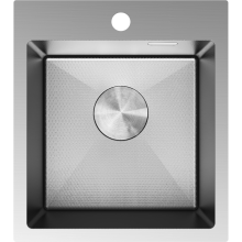 Mexen Solix Edelstahlspüle 1-Becken 400 x 450 mm, Inox HC - 6401401000-01HC