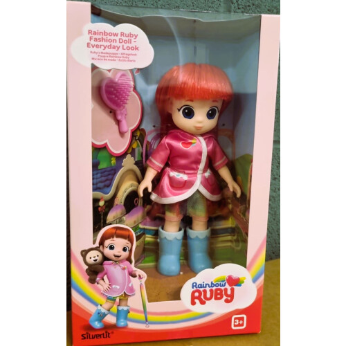 Rainbow Ruby Fashion Doll with Accessories 20cm Figure - Everyday Look