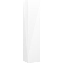 Mexen Orio kúpeľňový stĺp 35 cm, 1 dvere, biely lesk - 91A11-03016-1-BF00