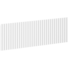 Mexen Rivel front ryflowany do korpusu szafki łazienkowej 60 x 20 cm, biały mat - 91A20-0600-235-1-01