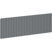 Mexen Rivel čelní panel s drážkami pro korpus koupelnové skříňky 60 x 20 cm, grafit mat - 91A20-0600-235-1-66