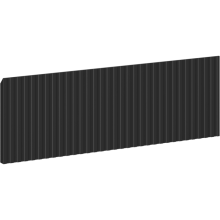 Mexen Rivel față șanțată pentru corpul dulapului de baie 60 x 20 cm, negru mat - 91A20-0600-235-1-71