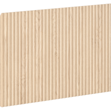 Front Mexen Rivel canelat pentru corpul dulapului de baie 50 x 43,5 cm, stejar - 91A20-0500-470-1-81