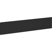 Mexen Rivel front ryflowany do korpusu szafki łazienkowej 80 x 20 cm, czarny mat - 91A20-0800-235-1-71