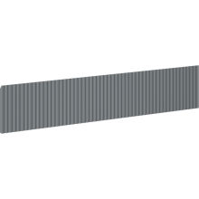 Mexen Rivel față canelată pentru corpul dulapului de baie 100 x 20 cm, grafit mat - 91A20-1000-235-1-66