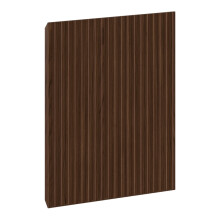 Mexen Rivel față canelată pentru corpul dulapului de baie 35 x 43,5 cm, nuc - 91A21-0350-470-1-86