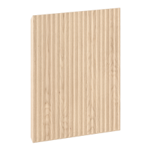 Mexen Rivel elülső bordázott a fürdőszobai szekrénytesthez 45 x 43,5 cm, tölgy - 91A21-0450-470-1-81