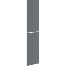 Mexen Rivel față corugată pentru corp dulap baie 35 x 80 cm (2 buc.), grafit mat - 91A21-1600-300-2-66