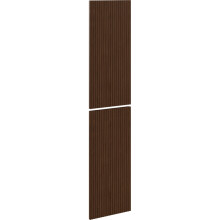Mexen Rivel față rilată pentru corpul dulapului de baie 35 x 80 cm (2 buc.), nuc - 91A21-1600-300-2-86