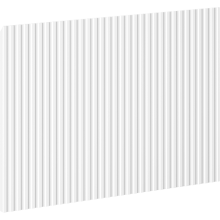 Mexen Rivel front ryflowany do korpusu szafki łazienkowej 45 x 43,5 cm, biały mat - 91A20-0450-470-1-01