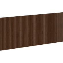 Mexen Rivel front canelat pentru corpul dulapului de baie 80 x 43,5 cm, nuc - 91A20-0800-470-1-86