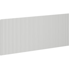 Mexen Rivel predná časť ryhovaná pre skrinku do kúpeľne 120 x 43,5 cm, sivý mat - 91A20-1200-470-1-62