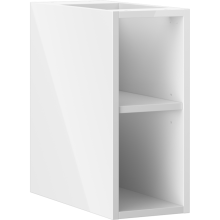 Mexen Box-A otvorená skrinka s poličkou 20 cm, biela lesk - 91AX2-0200-470-0-00
