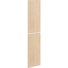 Mexen Rivel față canelată pentru corp dulap baie 35 x 80 cm (2 buc.), stejar - 91A21-1600-300-2-81