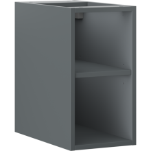 Mexen Box-A otvorená skrinka s poličkou 25 cm, grafit mat - 91AX2-0250-470-0-66