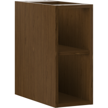 Mexen Box-A otvorená skrinka s policou 20 cm, orech - 91AX2-0200-470-0-86