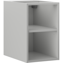 Mexen Box-A otvorená skrinka s policou 30 cm, sivá matná - 91AX2-0300-470-0-62
