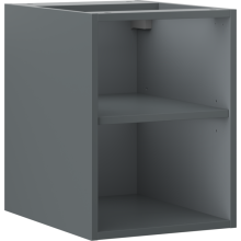 Mexen Box-A otvorená skrinka s policou 35 cm, grafit matný - 91AX2-0350-470-0-66