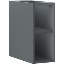 Mexen Box-A otvorená skrinka s policou 20 cm, grafit mat - 91AX2-0200-470-0-66