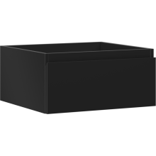 Mexen Orio Unterschrank 50 cm, 1 Schublade, Schwarz Matt - 91A10-05023-1-BF71
