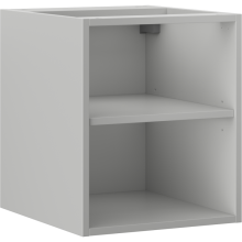 Mexen Box-A otvorená skrinka s policou 40 cm, šedá matná - 91AX2-0400-470-0-62