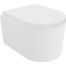 Mexen Sofia Rimless Tornado WC csésze lassan záródó duroplaszt ülőkével, kemény, fényes fehér - 30540200T