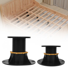 2 Stück Bettgestell-Unterlegs 120-170 mm verstellbar Möbelzentralstab Schwerlast-Unterstützungsbein für Sofa, Tisch, Schrank