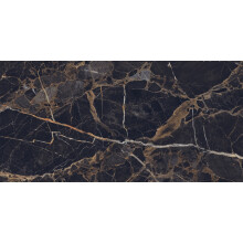 Mexen Orlo Black mázas gres rekt. G1, padló- és falburkoló lap 120 x 60 cm, magas fény - TL211-120-060-00