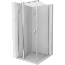 Mexen Mist T Duschkabine schwenkbar 80 x 80 cm, transparent, Chrom - 8A4T-080-080-01-00