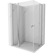 Mexen Mist L Duo kabina prysznicowa uchylna 120 x 95 cm, transparent, chrom - 8A4L-120-095-01-00