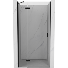 Mexen Mist-H Duschfalttür links 95 cm, transparent, schwarz - 8A5-095-000-70-00-L
