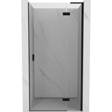Mexen Mist-H L Duschflügeltür rechts 95 cm, transparent, schwarz - 8A5L-095-000-70-00-P