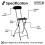 Oypla Oypla Black Padded Folding High Chair Breakfast Kitchen Bar Stool Seat 2