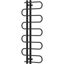 Mexen Kiso kúpeľňový radiátor 1250 x 500 mm, 256 W, čierny - W114-1250-500-00-70