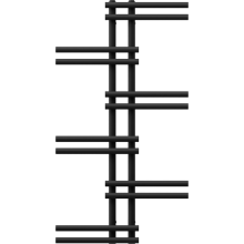 Mexen Jari fürdőszobai radiátor 1005 x 550 mm, 339 W, fekete - W115-1005-550-00-70