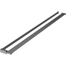 St shelf pentru peretele de duș cu suport pentru prosoape, gun metal - 800-02-95