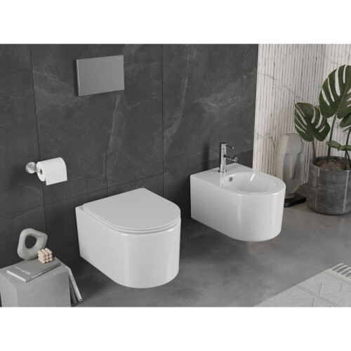 Mexen Sofia miska wc Rimless, biała połysk - 3354XX00 1