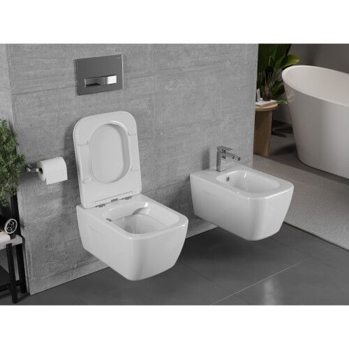 Mexen Margo WC mísa Rimless, Bílá - 3342XX00 2