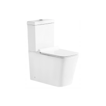 Mexen Cube sada s WC prkýnkem pomalu padajícím, Bílá - 31014000