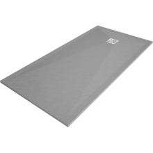 Mexen Stone+ Cădiță de duș compozit dreptunghiulară 180 x 100 cm, Gri-beton - 44611018